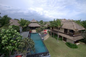 Villa Sound of the Sea - Villa and Pool from Above