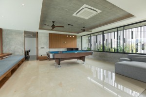 Villa NVL Canggu - Entertainment Room with Table Pool