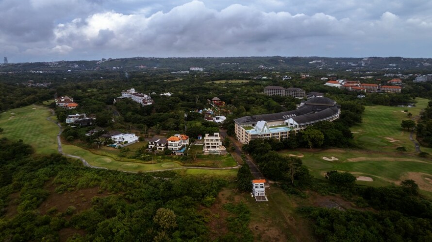 Indah Villa - Villa Aerial