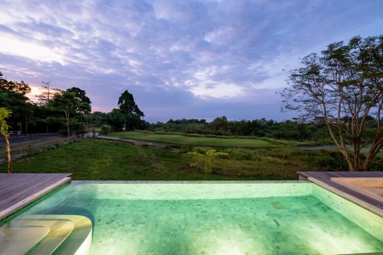 Indah Villa - View from Swimming Pool